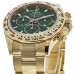 Replica Rolex Cosmograph Daytona John Mayer 18kt Yellow Gold Green Dial Men‘s Watch 116508-0013