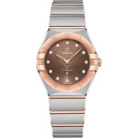 Replica Omega Constellation Manhattan Quartz 28mm Brown Dial Diamond Rose Gold and Women‘s Watch 131.20.28.60.63.001 Replica Omega Constellation Manhattan Quartz 28mm Brown Dial Diamond Rose Gold and Women‘s Watch 131.20.28.60.63.001