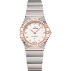 Replica Omega Constellation Manhattan Quartz 25mm Silver Dial Diamond Rose Gold and Women‘s Watch 131.25.25.60.52.001 Replica Omega Constellation Manhattan Quartz 25mm Silver Dial Diamond Rose Gold and Women‘s Watch 131.25.25.60.52.001