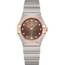 Replica Omega Constellation Manhattan Quartz 28mm Brown Dial Diamond Rose Gold and Women‘s Watch 131.25.28.60.63.001 Replica Omega Constellation Manhattan Quartz 28mm Brown Dial Diamond Rose Gold and Women‘s Watch 131.25.28.60.63.001