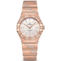 Replica Omega Constellation Manhattan Quartz 28mm Mother of Pearl Dial Diamond Rose Gold Women‘s Watch 131.55.28.60.99.001 Replica Omega Constellation Manhattan Quartz 28mm Mother of Pearl Dial Diamond Rose Gold Women‘s Watch 131.55.28.60.99.001