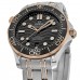 Replica Omega Seamaster Diver 300m Co-Axial Master Chronometer 42mm Sedna Gold &Steel Men‘s Watch 210.20.42.20.01.001