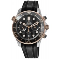 Replica Omega Seamaster Diver 300 M Co-Axial Chronograph Black Dial Rubber Men‘s Watch 210.22.44.51.01.001 Replica Omega Seamaster Diver 300 M Co-Axial Chronograph Black Dial Rubber Men‘s Watch 210.22.44.51.01.001