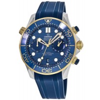 Replica Omega Seamaster Diver 300 M Co-Axial Chronograph Blue Dial Rubber Strap Men‘s Watch 210.22.44.51.03.001 Replica Omega Seamaster Diver 300 M Co-Axial Chronograph Blue Dial Rubber Strap Men‘s Watch 210.22.44.51.03.001