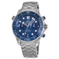 Replica Omega Seamaster Diver 300 M Chronograph Blue Dial Steel Men‘s Watch 210.30.44.51.03.001 Replica Omega Seamaster Diver 300 M Chronograph Blue Dial Steel Men‘s Watch 210.30.44.51.03.001