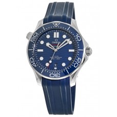 Replica Omega Seamaster Diver 300 M Blue Dial Rubber Strap Men‘s Watch 210.32.42.20.03.001 Replica Omega Seamaster Diver 300 M Blue Dial Rubber Strap Men‘s Watch 210.32.42.20.03.001