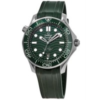 Replica Omega Seamaster Diver 300 M Green Dial Rubber Strap Men‘s Watch 210.32.42.20.10.001 Replica Omega Seamaster Diver 300 M Green Dial Rubber Strap Men‘s Watch 210.32.42.20.10.001