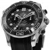 Replica Omega Seamaster Diver 300 M Black Chronograph Rubber Strap Men‘s Watch 210.32.44.51.01.001
