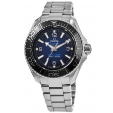 Replica Omega Seamaster Planet Ocean 6000M Co-Axial Master Chronometer 45.5 mm Ultra Deep Blue Dial Steel Men‘s Watch 215.30.46.21.03.001