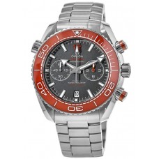 Replica Omega Seamaster Planet Ocean 600M Chronograph 45.5mm Grey Dial Men‘s Watch 215.30.46.51.99.001