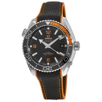 Replica Omega Seamaster Planet Ocean 600M 43.5mm Master Chronometer Black &Orange Dial Fabric Strap Men‘s Watch 215.32.44.21.01.001 Replica Omega Seamaster Planet Ocean 600M 43.5mm Master Chronometer Black &Orange Dial Fabric Strap Men‘s Watch 215.32.44.21.01.001