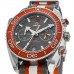 Replica Omega Seamaster Planet Ocean 600M Chronograph 45.5mm Grey Dial Nato Strap Men‘s Watch 215.32.46.51.99.001