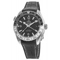 Replica Omega Seamaster Planet Ocean 600M GMT Steel on Men‘s Watch 215.33.44.22.01.001-SD
