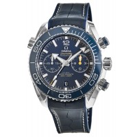 Replica Omega Seamaster Planet Ocean 600M Chronograph 45.5mm Blue Dial Men‘s Watch 215.33.46.51.03.001