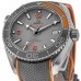 Replica Omega Seamaster Planet Ocean 600M 43.5mm Titanium Case Grey Rubber Strap Men‘s Watch 215.92.44.21.99.001