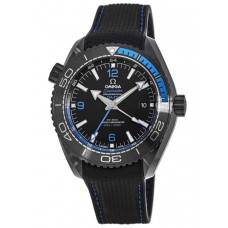Replica Omega Seamaster Planet Ocean 600M GMT Deep Black Men‘s Watch 215.92.46.22.01.002