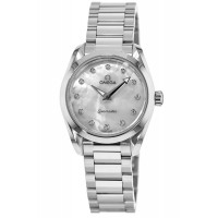 Replica Omega Seamaster Aqua Terra 150M Quartz 28 MM Mother of Pearl Diamond Dial Women‘s Watch 220.10.28.60.55.001 Replica Omega Seamaster Aqua Terra 150M Quartz 28 MM Mother of Pearl Diamond Dial Women‘s Watch 220.10.28.60.55.001