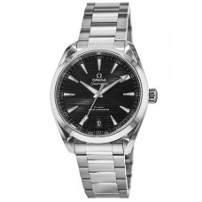 Replica Omega Seamaster Aqua Terra 150m Master Co-Axial 41mm Black Dial Steel Men‘s Watch 220.10.41.21.01.001