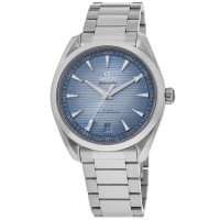 Replica Omega Seamaster Aqua Terra 75th Anniversary Blue Dial Steel Men‘s Watch 220.10.41.21.03.005