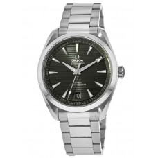 Replica Omega Seamaster Aqua Terra 150m Master Co-Axial Green Dial Steel Men‘s Watch 220.10.41.21.10.001
