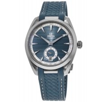 Replica Omega Seamaster Aqua Terra 150m Master Co-Axial Blue Dial Rubber Strap Men‘s Watch 220.12.41.21.03.005