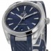 Replica Omega Seamaster Aqua Terra 150m Master Co-Axial Blue Dial Rubber Strap Men‘s Watch 220.12.41.21.03.007