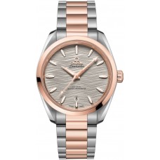 Replica Omega Seamaster Aqua Terra 150m Master Co-Axial Grey Dial Steel and Rose Gold Men‘s Watch 220.20.38.20.06.001
