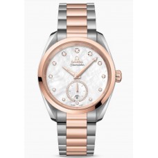 Replica Omega Seamaster Aqua Terra 150m Master Co-Axial Mother of Pearl Dial Steel Women‘s Watch 220.20.38.20.55.002