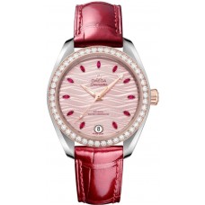Replica Omega Seamaster Aqua Terra 150m Master Co-Axial Pink Dial Women‘s Watch 220.28.34.20.60.001 Replica Omega Seamaster Aqua Terra 150m Master Co-Axial Pink Dial Women‘s Watch 220.28.34.20.60.001