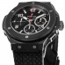 Replica Hublot Big Bang Chronograph Ceramic Case Rubber Strap Men‘s Watch 301.CM.130.RX