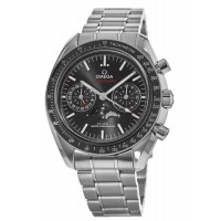Replica Omega Speedmaster Moonphase Co-Axial Master Chronometer Chronograph Black Dial Men‘s Watch 304.30.44.52.01.001