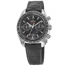 Replica Omega Speedmaster Moonphase Co-Axial Master Chronometer Chronograph Black Dial Men‘s Watch 304.33.44.52.01.001