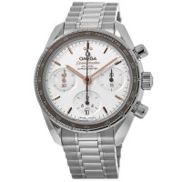 Replica Omega Speedmaster Co-Axial Chronograph 38mm Silver Dial Steel Unisex Watch 324.30.38.50.02.001