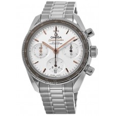 Replica Omega Speedmaster Co-Axial Chronograph 38mm Silver Dial Steel Unisex Watch 324.30.38.50.02.001