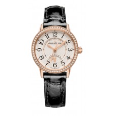 Replica Jaeger LeCoultre Rendez- Vous Night and Day Silver Dial Black Women‘s Watch 3462430