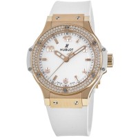 Replica Hublot Big Bang 38mm 18kt Rose Gold Diamonds Women‘s Watch 361.PE.2010.RW.1104