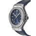 Replica Hublot Big Bang 38mm Blue Diamond Dial Women‘s Watch 361.SX.7170.LR.1204