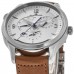 Replica Jaeger LeCoultre Master Control Geographic Silver Chronograph Dial Men‘s Watch 4128420