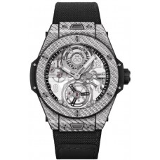 Replica Hublot Big Bang Tourbillon Automatic Sapphire Dial Fabric Strap Men‘s Watch 419.YS.0170.NR