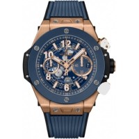 Replica Hublot Big Bang Unico Skeleton Dial Rose Gold Rubber Strap Men‘s Watch 421.OL.5180.RX