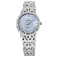 Replica Omega De Ville Prestige Blue Mother of Pearl Diamond Dial Women‘s Watch 424.10.27.60.57.001 Replica Omega De Ville Prestige Blue Mother of Pearl Diamond Dial Women‘s Watch 424.10.27.60.57.001