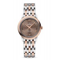 Replica Omega De Ville Prestige Quartz 27.4mm Rose Gold and Women‘s Watch 424.20.27.60.13.001 Replica Omega De Ville Prestige Quartz 27.4mm Rose Gold and Women‘s Watch 424.20.27.60.13.001