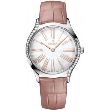Replica Omega De Ville Tresor Mother of Pearl Dial Pink Women‘s Watch 428.18.36.60.05.002