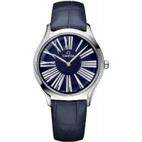 Replica Omega De Ville Tresor Blue Dial Diamond White Gold Women‘s Watch 428.58.36.60.53.001 Replica Omega De Ville Tresor Blue Dial Diamond White Gold Women‘s Watch 428.58.36.60.53.001
