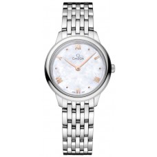 Replica Omega De Ville Prestige Quartz 27.5mm Mother of Pearl Dial Steel Women‘s Watch 434.10.28.60.05.001 Replica Omega De Ville Prestige Quartz 27.5mm Mother of Pearl Dial Steel Women‘s Watch 434.10.28.60.05.001