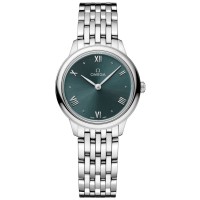 Replica Omega De Ville Prestige Quartz 27.5mm Green Dial Steel Women‘s Watch 434.10.28.60.10.001 Replica Omega De Ville Prestige Quartz 27.5mm Green Dial Steel Women‘s Watch 434.10.28.60.10.001