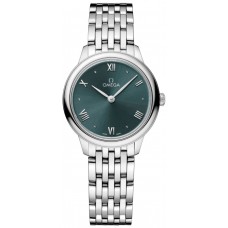 Replica Omega De Ville Prestige Quartz 27.5mm Green Dial Steel Women‘s Watch 434.10.28.60.10.001 Replica Omega De Ville Prestige Quartz 27.5mm Green Dial Steel Women‘s Watch 434.10.28.60.10.001
