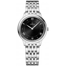 Replica Omega De Ville Prestige Quartz 30mm Black Dial Steel Women‘s Watch 434.10.30.60.01.001 Replica Omega De Ville Prestige Quartz 30mm Black Dial Steel Women‘s Watch 434.10.30.60.01.001