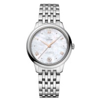 Replica Omega De Ville Prestige Co-Axial Master Chronometer 34mm Mother of Pearl Dial Steel Women‘s Watch 434.10.34.20.05.001 Replica Omega De Ville Prestige Co-Axial Master Chronometer 34mm Mother of Pearl Dial Steel Women‘s Watch 434.10.34.20.05.001