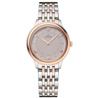 Replica Omega De Ville Prestige Quartz 30mm Rose Dial 18k Rose Gold and Steel Women‘s Watch 434.20.30.60.02.001 Replica Omega De Ville Prestige Quartz 30mm Rose Dial 18k Rose Gold and Steel Women‘s Watch 434.20.30.60.02.001